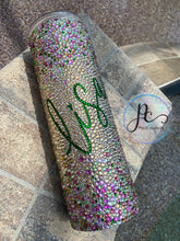 Load image into Gallery viewer, Rhinestone Tumbler-personalized