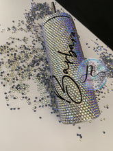 Load image into Gallery viewer, Rhinestone Tumbler-personalized