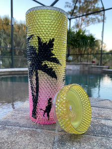 Rhinestone Custom Acrylic Tumbler