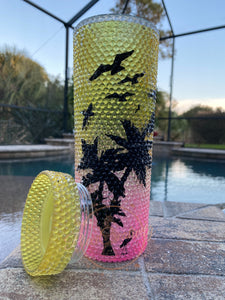 Rhinestone Custom Acrylic Tumbler