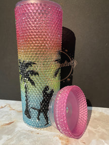 Rhinestone Custom Acrylic Tumbler