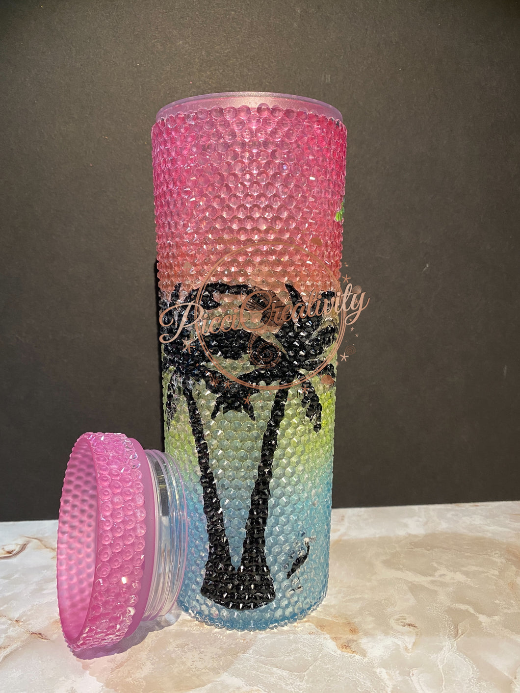 Rhinestone Custom Acrylic Tumbler