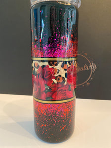 Center Cuff Glitter-Waterfall Tumbler